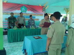 Koramil0816/07 Pelantikan kasi Pemerintahan dan Kasun di Desa Tanjek Wagir Kec. Krembung.