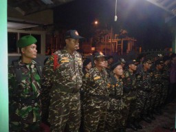 Patroli safari ramadhan bersama anggota GP Anshor wilayah Gedangan Sidoarjo