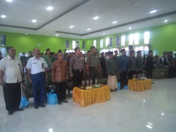 Danramil 0816/07 Krembung Hadiri Konferensi Pimpinan Cabang IPNU IPPNU Kab. Sidoarjo