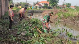 Karya Bakti Hari Juang TNI AD di Dusun Pendem, Sinergi TNI dan Warga untuk Lingkungan Bersih dan Ketahanan Pangan