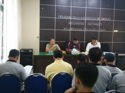 Rakor Forkopimka Sidoarjo Kota di Balai Kelurahan Sekardangan