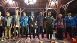 Danramil Hadiri Pengukuhan Pengurus PMII Komisariat Lintang Songo Unusida Sidoarjo