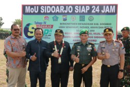 Bupati Sidoarjo pimpin launching Sidoarjo Siap 24 Jam