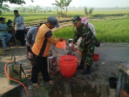 Program SSP semakin ditingkatkan oleh Poktan didampingi oleh Babinsa Ramil 06