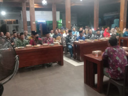 Koramil Krian Dukung Musdes Pembentukan Panitia Pilkades Sidomulyo 2026