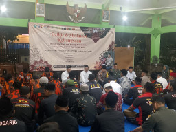 Dzikir dan Sholawat Kebangsaan, Ikhtiar Spiritual Forkopimka Taman Jaga Harmoni Sambut Natal dan Tahun Baru 2026