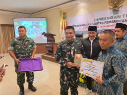 Dandim Sidoarjo Perkuat Fondasi Desa Kedondong Melalui Bimtek Kapasitas Aparatur.