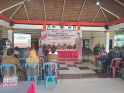 Babinsa Hadiri CSR BRI Peduli, Gapoktan Tani Makmur Terima 4 Unit Hand Traktor