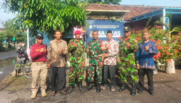 Babinsa Tanggulangin Kawal Kajian Fajar Timur Muhammadiyah, Wujudkan Ibadah Aman dan Kondusif