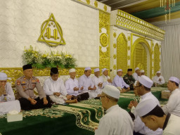 Danramil Jabon Hadiri Haul Kyai H. Abdul Wahid Misnan, Pererat Sinergi TNI–Polri, Masyarakat Menjaga Tradisi Keagamaan