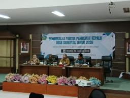 Kasdim 0816/Sidoarjo Hadiri Pembekalan Panitia Pilkades, Tegaskan Netralitas TNI–Polri demi Pilkades Serentak 2026