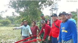 Dukung Ketahanan Pangan, Babinsa Sukodono Hadiri Pelatihan Pertanian di Masangan Wetan