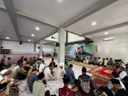 Berlangsung Khidmat, Danramil Buduran Hadiri Peresmian Masjid Ar-Royyan Muhammadiyah