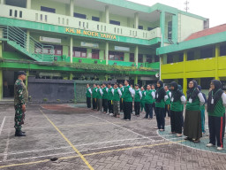 Babinsa Kureksari Kobarkan Semangat dan Kebersamaan Kader PKPNU