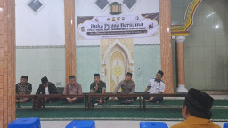 Buka Puasa Bersama LDII, Danramil 0816/03 Buduran Pererat Silaturahmi Ramadan