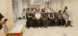 Danramil 0816/18 Sedati Hadiri Santunan 74 Anak Yatim dan Buka Bersama di MM Resto