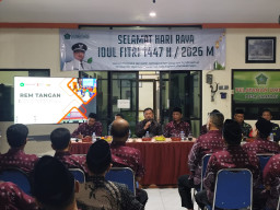 Babinsa Desa Ganting Perkuat Silaturahmi dan Sinergi Pembangunan