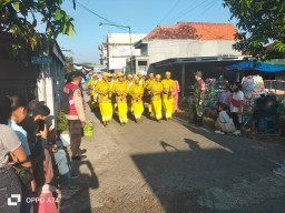 Pengamanan Gebyar Budaya Halal Bihalal Sidomulyo Berjalan Aman dan Meriah