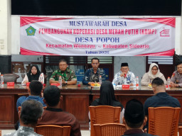 Sinergi Desa Popoh, Babinsa Kawal Rencana Koperasi Merah Putih 2026