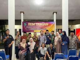 Rembug Kecamatan: Babinsa Gedangan Perkuat Sinergi Lintas Sektor