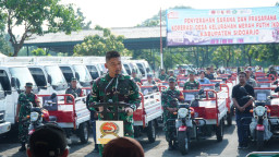 Dandim 0816/Sidoarjo Serahkan Sarpras KDKMP untuk Desa, Perkuat Ekonomi Warga