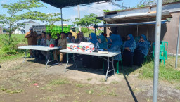 Sinergi TNI dan Dunia Usaha, Pavingisasi Jalan Industri Desa Gemurung Resmi Dimulai