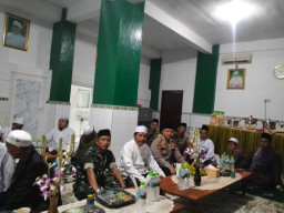 Babinsa Sidorejo Hadiri Haul ke-16 KH. Iskandar, Perkuat Silaturahmi dan Nilai Keagamaan