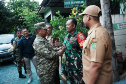 Kunjungan Danrem 084/BJ di Sukodono, Hangatkan Kebersamaan dan Kuatkan Semangat Kampung Pancasila