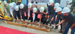 Babinsa Tanggulangin Hadiri Ground Breaking Masjid Al Hidayah, Wujud Sinergi dan Semangat Kebersamaan Warga