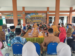 Sinergi Karya Bakti 2026, Danramil Krian Satukan Langkah untuk Desa Terung Wetan