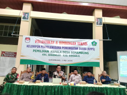Pelantikan KPPS Semambung, Wujud Komitmen Bersama Sukseskan Pilkades 2026 yang Aman dan Bermartabat