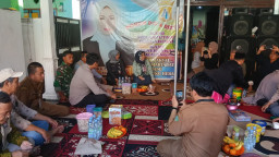 Silaturahmi Jelang Pilkades, Babinsa bersama Forkopimka Wujudkan Suko yang Damai dan Harmonis