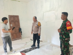 Babinsa Jambangan Dampingi Peninjauan Lokasi SPPG Demi Pelayanan Warga yang Lebih Baik