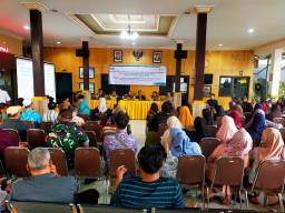 Batuud Koramil Taman Hadiri Sosialisasi Kompensasi ROW SUTET 500 KV Waru–Krian 
