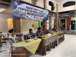 Babinsa Pagerngumbuk Hadiri Rapat Koordinasi Bantuan Pangan, Pastikan Penyaluran Tepat Sasaran