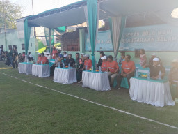 Babinsa Waru Hadir, PERSEKA Muda Cup XX Satukan Semangat Pemuda
