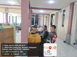 Babinsa Pilang Dukung Rembuk Stunting, Wujudkan Generasi Sehat Sejak Dini