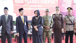Kasdim 0816/Sidoarjo Hadiri Pelantikan Kades Terpilih, Perkuat Komitmen Membangun Desa