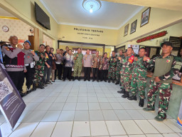 Semangat Hari Bhayangkara ke-80, Forkopimka Krian Pererat Sinergi dengan Polsek Krian