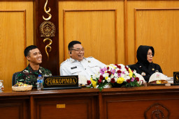 Sinergi Membangun Sidoarjo, Dandim 0816 Hadiri Rapat Paripurna DPRD