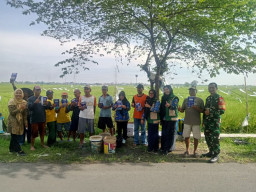 Babinsa Krian Perkuat Sinergi dengan Poktan, Wujudkan Ketahanan Pangan Desa Gamping
