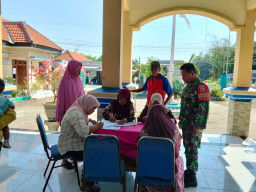 Babinsa Wonoayu Hadir Menguatkan, Posyandu Mojorangagung Satukan Kepedulian untuk Semua Generasi