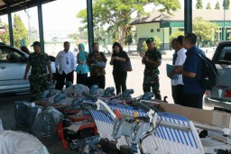 Kodim 0816 Sidoarjo sambut kunjungan Tim Monitoring Brigade Alsintan dari BPK-P &amp; Kementerian Pertanian RI