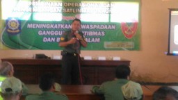 Peran Linmas harus mampu menguasai deteksi deni dan cegah dini dilingkungannya