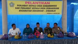 Kehadiran Danramil 17 sangat berpengaruh di pelantikan Pj Kades