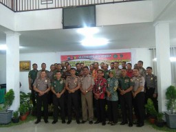 Dandim 0816 dan Kapolresta Sidoarjo gelar sosialiasi 3 Pilar Ujung Tombak