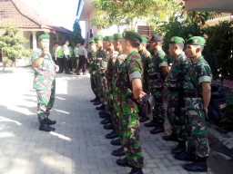 Anggota Ramil 06 turut dalam Pam Penghitungan Ulang Suara, Pilkades Serentak Ds. Ketegan