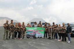 GM FKPPI PC 1316 Sidoarjo gelar gathering malam keakrapan bersama Kodim 0816 Sidoarjo