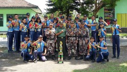 Kodim 0816 raih juara lomba PBB Kreasi pada peringatan HUT TNI Ke 72 dan HUT GM FKPPI