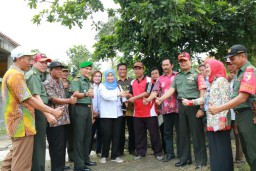Kunjungan Tim Sergap Mabesad di wilayah Kodim 0816/Sidoarjo